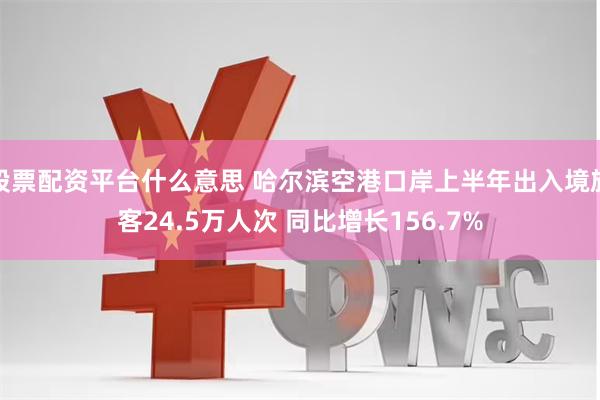 股票配资平台什么意思 哈尔滨空港口岸上半年出入境旅客24.5万人次 同比增长156.7%