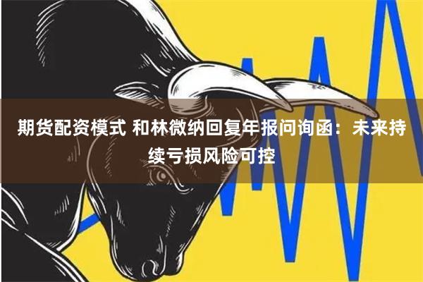 期货配资模式 和林微纳回复年报问询函：未来持续亏损风险可控