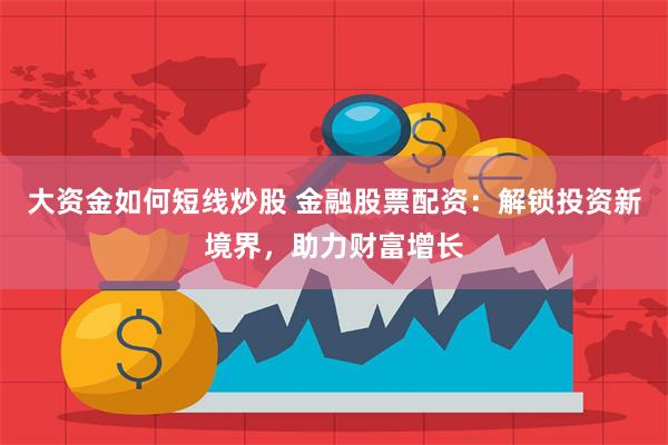 大资金如何短线炒股 金融股票配资：解锁投资新境界，助力财富增长